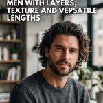 16 Wavy Hairstyles for Men with Layers, Texture and Versatile Lengths