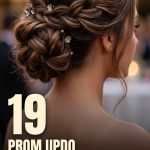 19 Prom Updo Hairstyles with Braids, Buns and Elegant Details