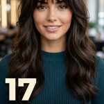 17 Hairstyles for Long Hair with Bangs, Layers and Face-Framing