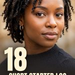 18 Short Starter Loc Hairstyles for Women with Natural Texture and Shape