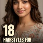 18 Hairstyles for Kurtis with Traditional Details and Modern Styling