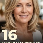 16 Medium Hairstyles for Women Over 50 with Layers and Movement