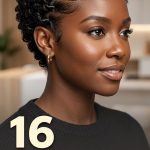 16 Gel Hairstyles for Black Women with Sleek Parts and Defined Shapes