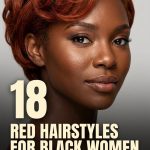 18 Red Hairstyles for Black Women with Different Shades and Textures