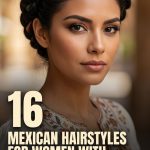 16 Mexican Hairstyles for Women with Traditional Details and Contemporary Looks