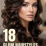 18 Glam Hairstyles for Long Hair with Waves, Curls and Elegant Updos