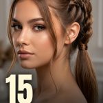 15 Aesthetic Hairstyles for School with Braids, Ponytails and Creative Details