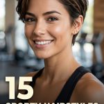 15 Sporty Hairstyles for Short Hair with Secure and Practical Styling