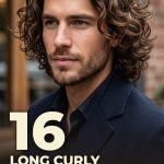 16 Long Curly Hairstyles for Men with Volume, Definition and Movement