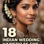 18 Indian Wedding Hairstyles for Short Hair with Traditional Details