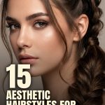 15 Aesthetic Hairstyles for School with Braids, Ponytails and Creative Details