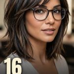 16 Hairstyles for Glasses with Layers, Bangs and Face-Framing Shapes