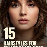 15 Hairstyles for Fuller Faces with Layers, Bangs and Face-Framing