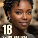 18 Short Natural Hairstyles for 4C Hair with Texture and Definition