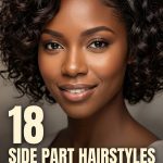 18 Side Part Hairstyles for Black Women with Sleek and Textured Finishes
