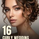 16 Curly Wedding Hairstyles with Defined Curls, Waves and Updos