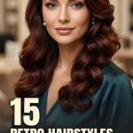 15 Retro Hairstyles for Long Hair with Vintage Waves, Curls and Volume