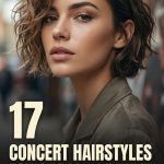 17 Concert Hairstyles for Short Hair with Texture, Waves and Creative Details