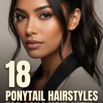 18 Ponytail Hairstyles for Long Hair with Sleek and Textured Finishes