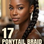 17 Ponytail Braid Hairstyles for Black Women with Sleek and Creative Finishes