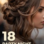 18 Party Night Hairstyles with Waves, Braids and Creative Updos