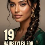 19 Hairstyles for Ethnic Wear with Traditional Details and Modern Styling