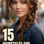 15 Hairstyles for Jeans Outfits with Casual Waves, Braids and Ponytails