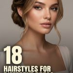 18 Hairstyles for Different Dress Necklines with Updos and Face-Framing