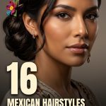 16 Mexican Hairstyles for Women with Traditional Details and Contemporary Looks