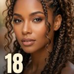 18 Hairstyles for Braids with Curls in Boho Goddess Looks