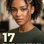 17 Braid Hairstyles for Curly Hair Combining Plaits and Curls