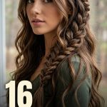 16 Long Hairstyles for Girls in Waterfall and Fishtail Braids