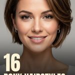 16 Pony Hairstyles for Short Hair in High and Low Ties