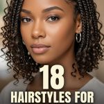 18 Hairstyles for Short Boho Braids in Bob Length Knotless
