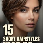 15 Short Hairstyles for Oval Face Shape in Bobs and Pixies