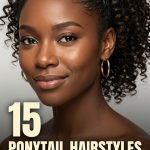 15 Ponytail Hairstyles for Black Women Curl Drawstring Pieces