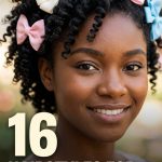 16 Hairstyles for Baby Girl Hair Black Coils with Soft Bows