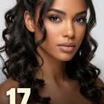 17 Hairstyles for Frock Dress Outfits in Soft Half-Up Curls