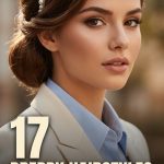 17 Preppy Hairstyles for School with Pearl Headbands
