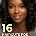 16 Haircuts for Medium Black Hair in Layered Silk Press and Coils