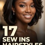 17 Sew Ins Hairstyles for Black Women with Natural Leave-Out