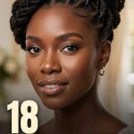 18 Lock Hairstyles for Black Women in Criss-Cross Updos