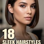 18 Sleek Hairstyles for Short Hair with Tucked Behind Ears