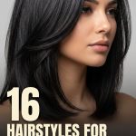16 Hairstyles for Medium Straight Hair for Smooth Layers
