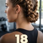 18 Sport Hairstyles for Medium Hair in Double Dutch Braids
