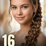 16 Braided Hairstyles for Teens Long Hair with Curly Ends