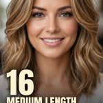 16 Medium Length Hairstyles for Round Face Shapes with Layers