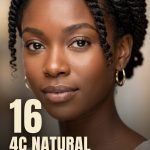 16 4C Natural Hairstyles for School in Protective Twists