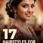 17 Hairstyles for Functions Indian Wear with Hair Accessories