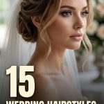 15 Wedding Hairstyles for Long Hair with Veil Placements